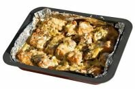 Запекание порционного карпа в духовом шкафу