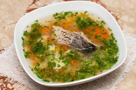 Рецепты ухи с карпом