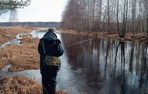 рыбалка в начале весны
