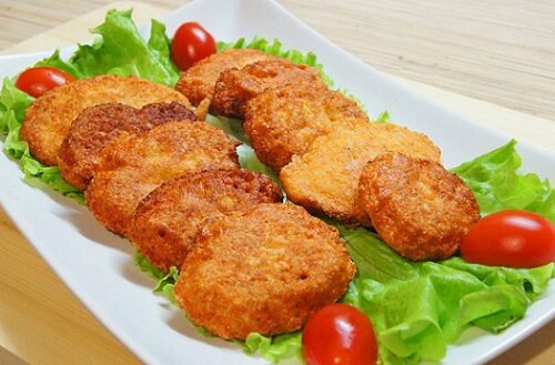 икорные котлеты