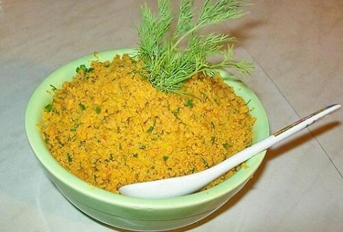 икра карася с луком