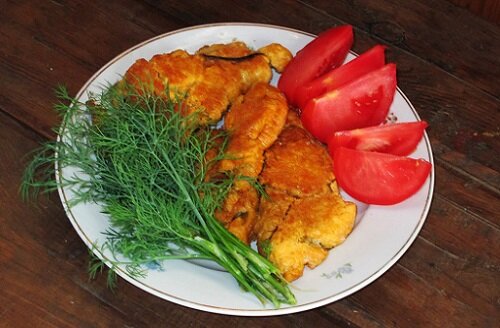 жареная икра карася
