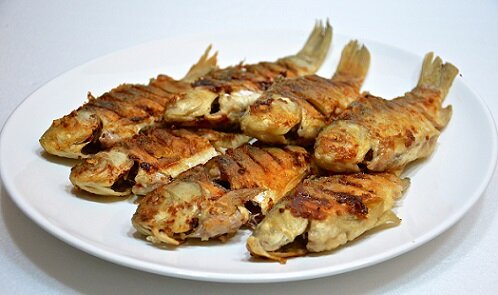 жареный карась