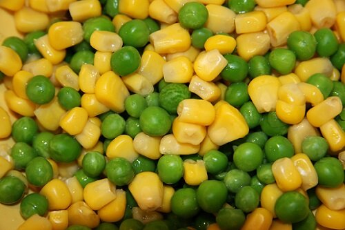 кукуруза с горохом