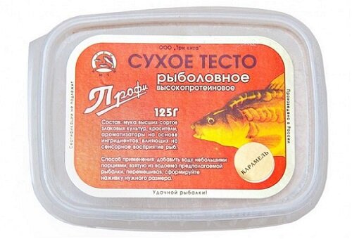 тесто на рыбалку