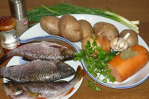 карась для ухи