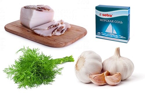 кусок сала