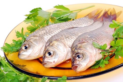свежий карась