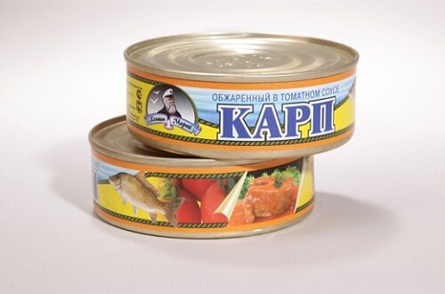 консервы из карпа